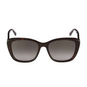 Bottega Veneta Minimalist Cat Eye Sunglasses.